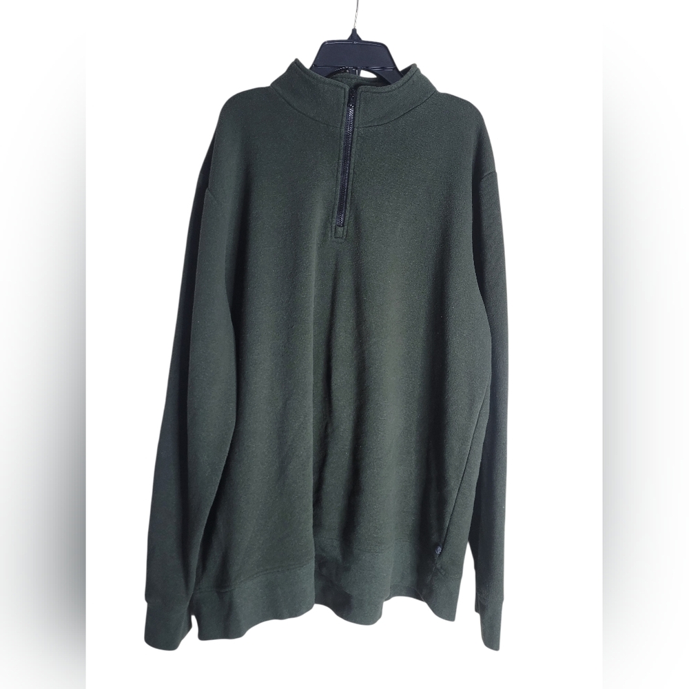 Threads 4 Thought 1/4 Zip Sweatshirt Size XL Green Nordstrom